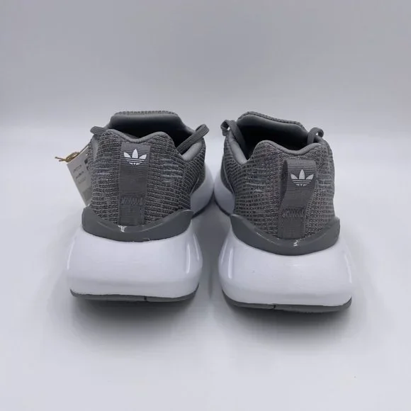 adidas Swift Run 22 Grey / White Womens Shoes - Picture 4 of 8